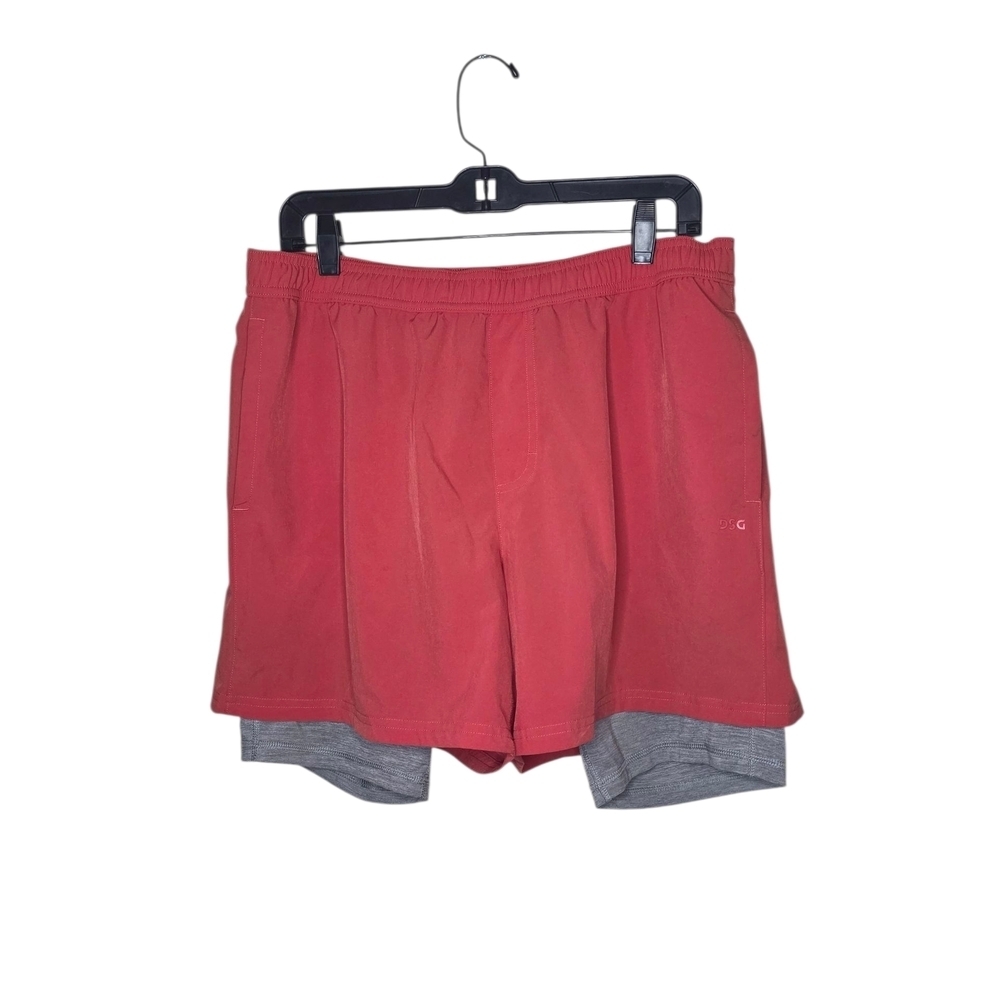 DSG Salmon Shorts with Gray Interior